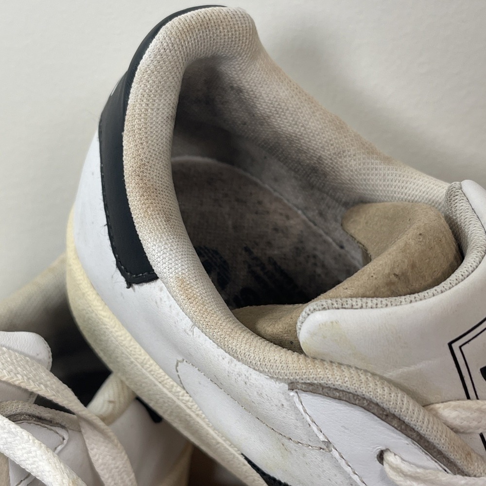 Men's Adidas Superstar 2 White Leather Athletic Tennis‎ Shoes G17068 - 7.5 READ - Picture 4 of 10